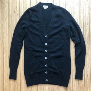 Barneys Cashmere Boyfriend Cardigan